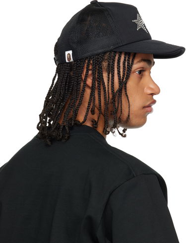 Šiltovka BAPE Crystal Stone 'Bape' STA Logo Mesh Cap Čierna | 001CPL802002L, 2