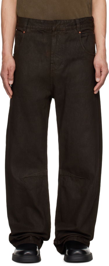 Džínsy Entire Studios Entire Studios Gem Jeans Hnedá | ESU-S25-11007-MU, 0