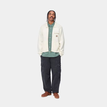 Sveter Carhartt WIP Carhartt WIP Detroit Knit Jacket Biela | A242021_12, 2