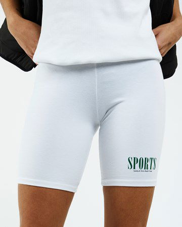 Šortky Sporty & Rich Sports Biker Short Biela | SH301WH, 1