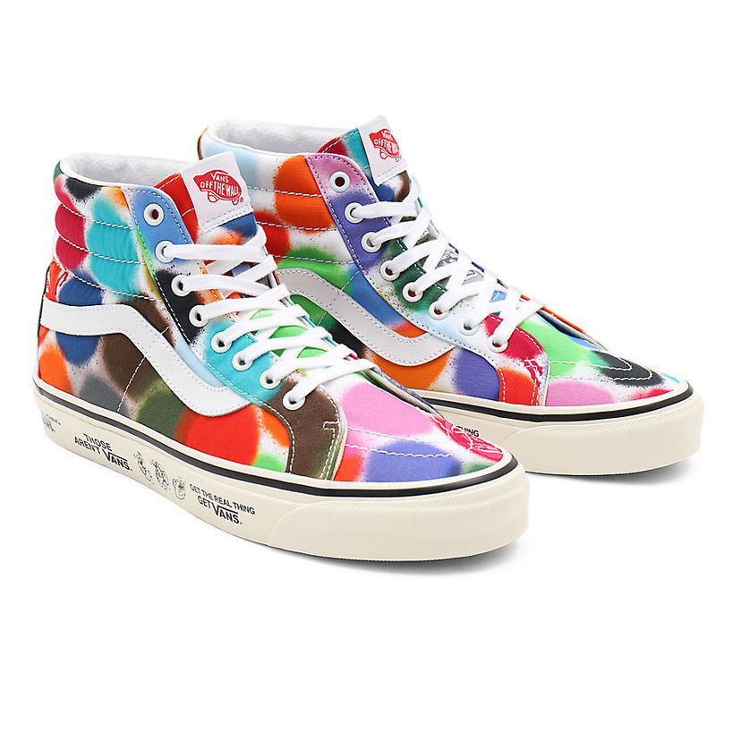 Tenisky a topánky Vans Anaheim Factory Sk8-Hi 38 DX Spray Spots Rôznofarebný | VN0A38GF9XQ