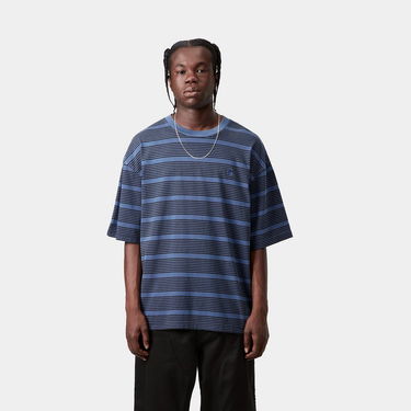 Tričko Carhartt WIP Hanson Stripe Jupiter Garment Dyed T-Shirt Rôznofarebný | I035982_9, 0
