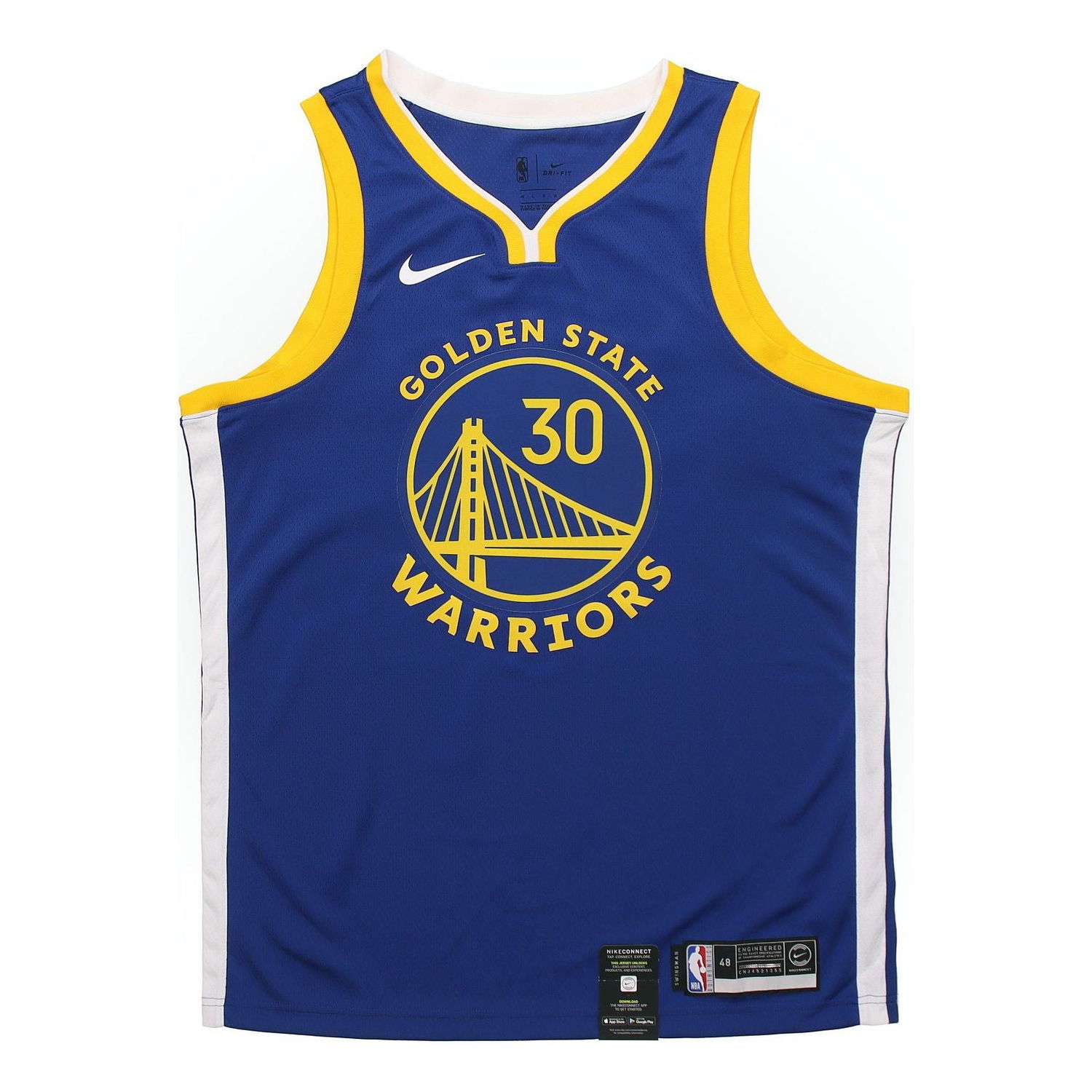 Dres Nike Steph Curry Icon Edition Golden State Warriors Jersey Modrá | AV4947-496, 0