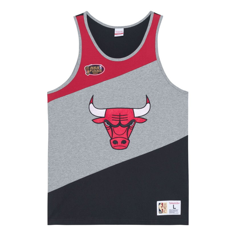 Tielko Mitchell & Ness NBA Chicago Bulls HWC Colorblocked Tank Top Šedá | TTNK5120-CBUYYPPPGHRD