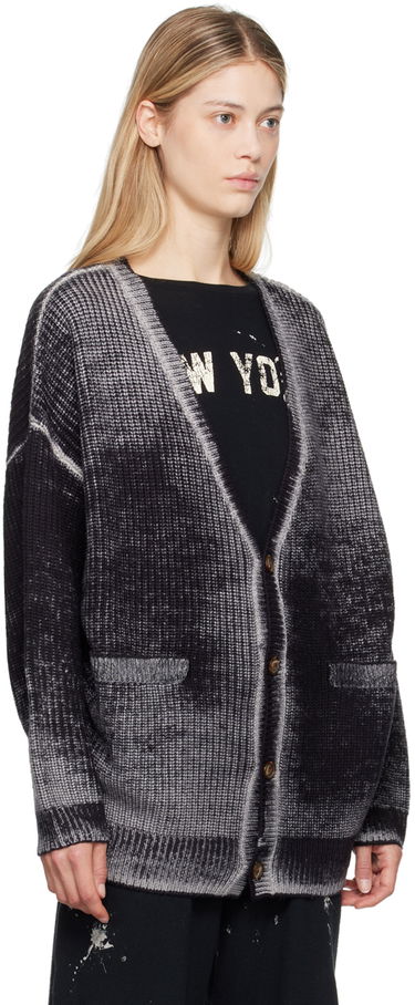 Sveter R13 R13 Oversized Knit Cardigan Šedá | R13WY198 Y158B, 1
