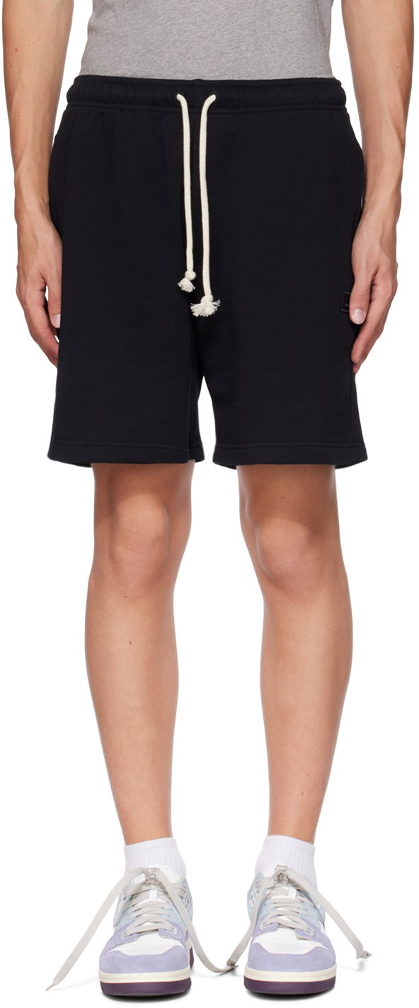 Šortky Acne Studios Patch Shorts Čierna | CE0034-, 0