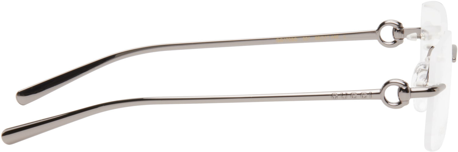 Slnečné okuliare Gucci Gucci Horsebit Glasses Metalická | GG1703O-001, 1