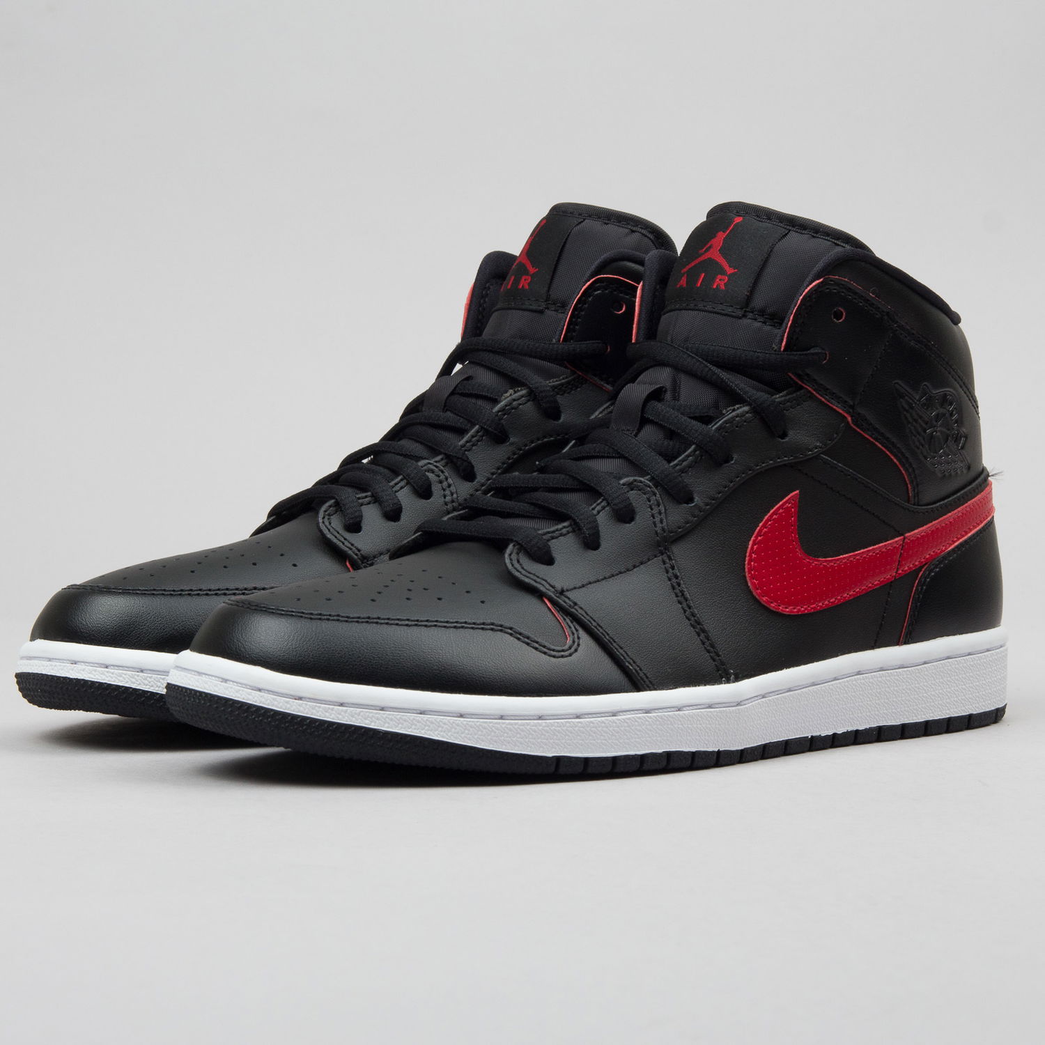 Tenisky a topánky Jordan Air Jordan 1 Retro Mid "Black Team Red" Čierna | 554724-009, 1