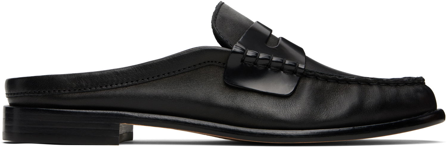 Oblečenie rag & bone rag & bone Carter Leather Mule Loafers Čierna | WFF24FF033LE33, 0