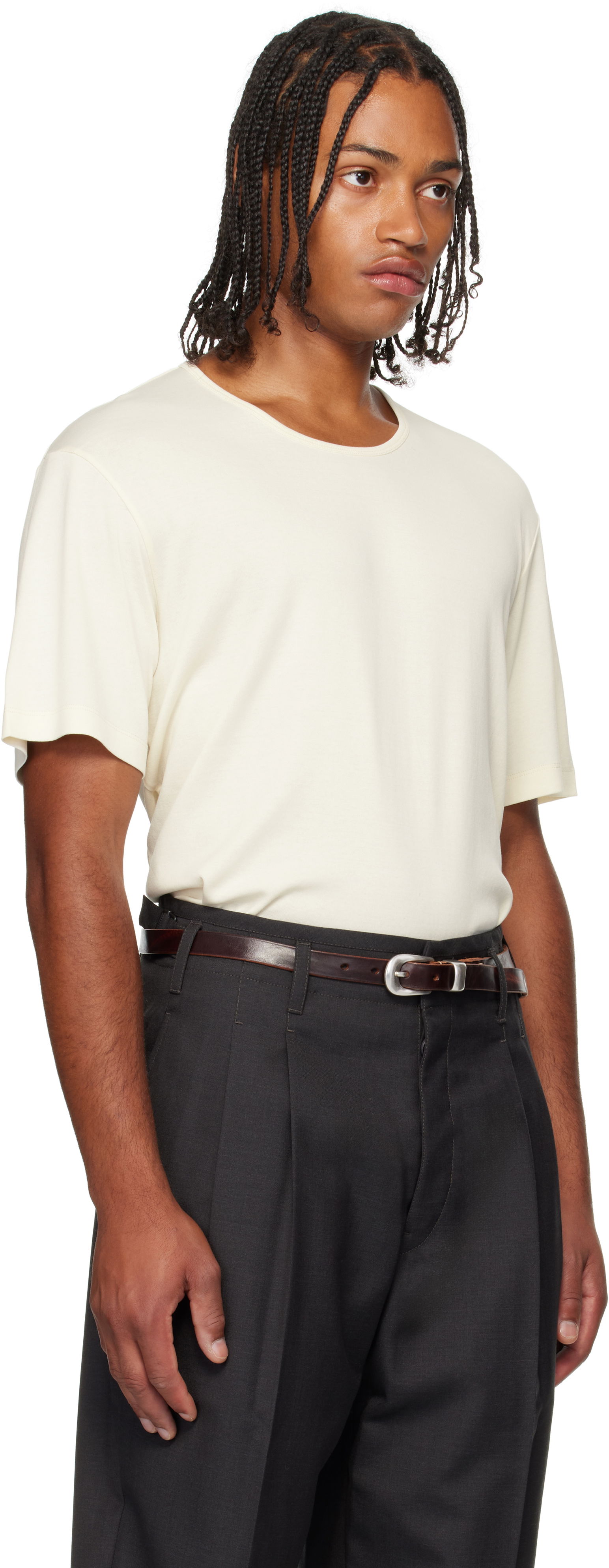 LEMAIRE Rib Knit T-Shirt