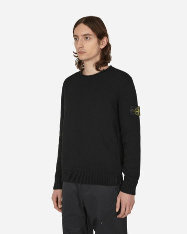 Sveter Stone Island Loose Cotton Sweater Čierna | MO7815538B6 V0029, 2