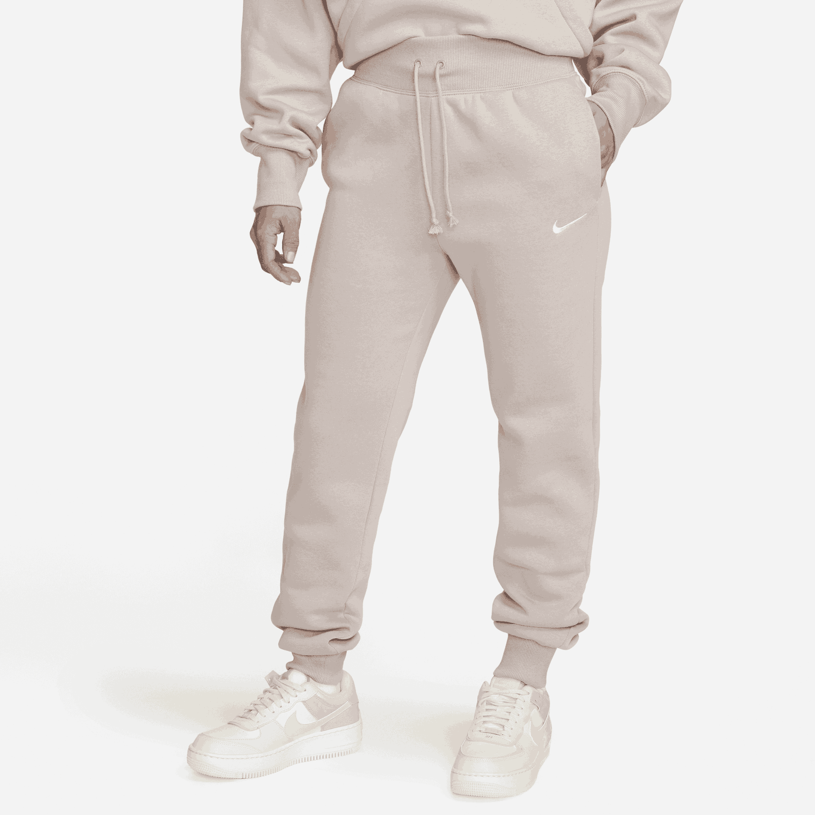 Nike Phoenix Fleece Pant Diffused Taupe/Sail