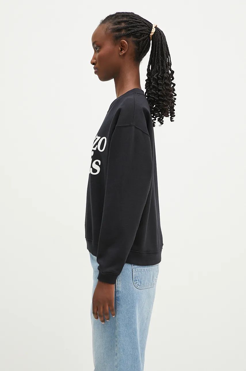 Mikina KENZO Regular Crewneck Sweatshirt Čierna | FE52SW1274MF.99, 1