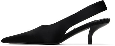 Tenisky a topánky TOTEME Classic Satin Slingback Heels Čierna | 251-WAS0205-FB0401, 2