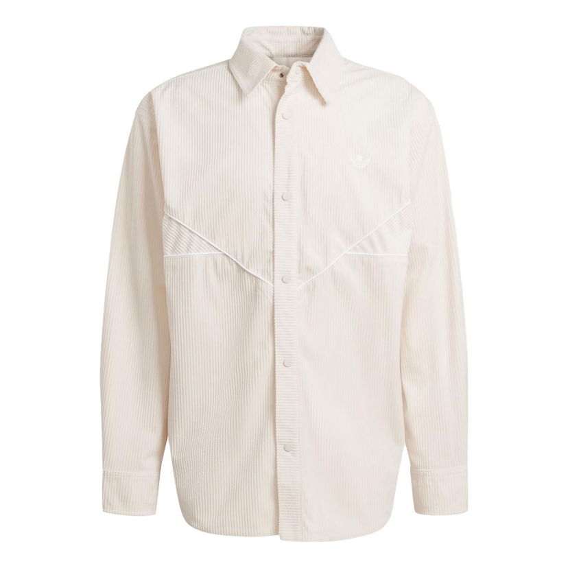 Košeľa adidas Originals Seasonal Corduroy Shirt Béžová | IM4444