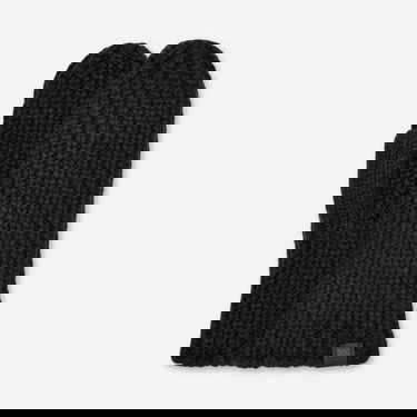 Rukavice UGG UGG Rib Knit Mittens Čierna | 101022-BLK, 0
