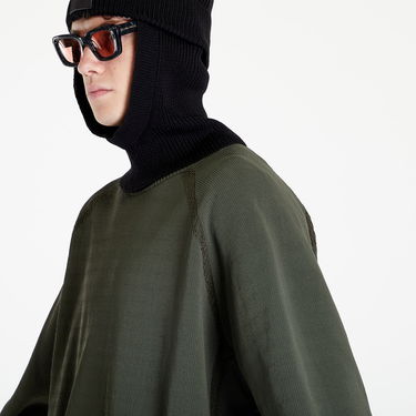 Mikina Y-3 Classic Knit Crewneck Sweatshirt Zelené | HT4501, 2