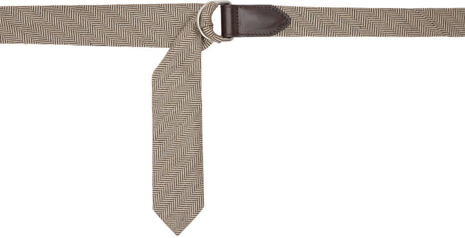 Opasok Dries Van Noten Tie Belt Béžová | 242-021405-985, 0