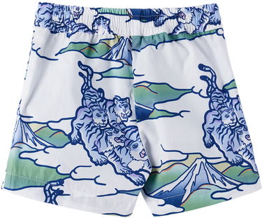 Plavky KENZO Paris Graphic Swim Modrá | K04211, 1
