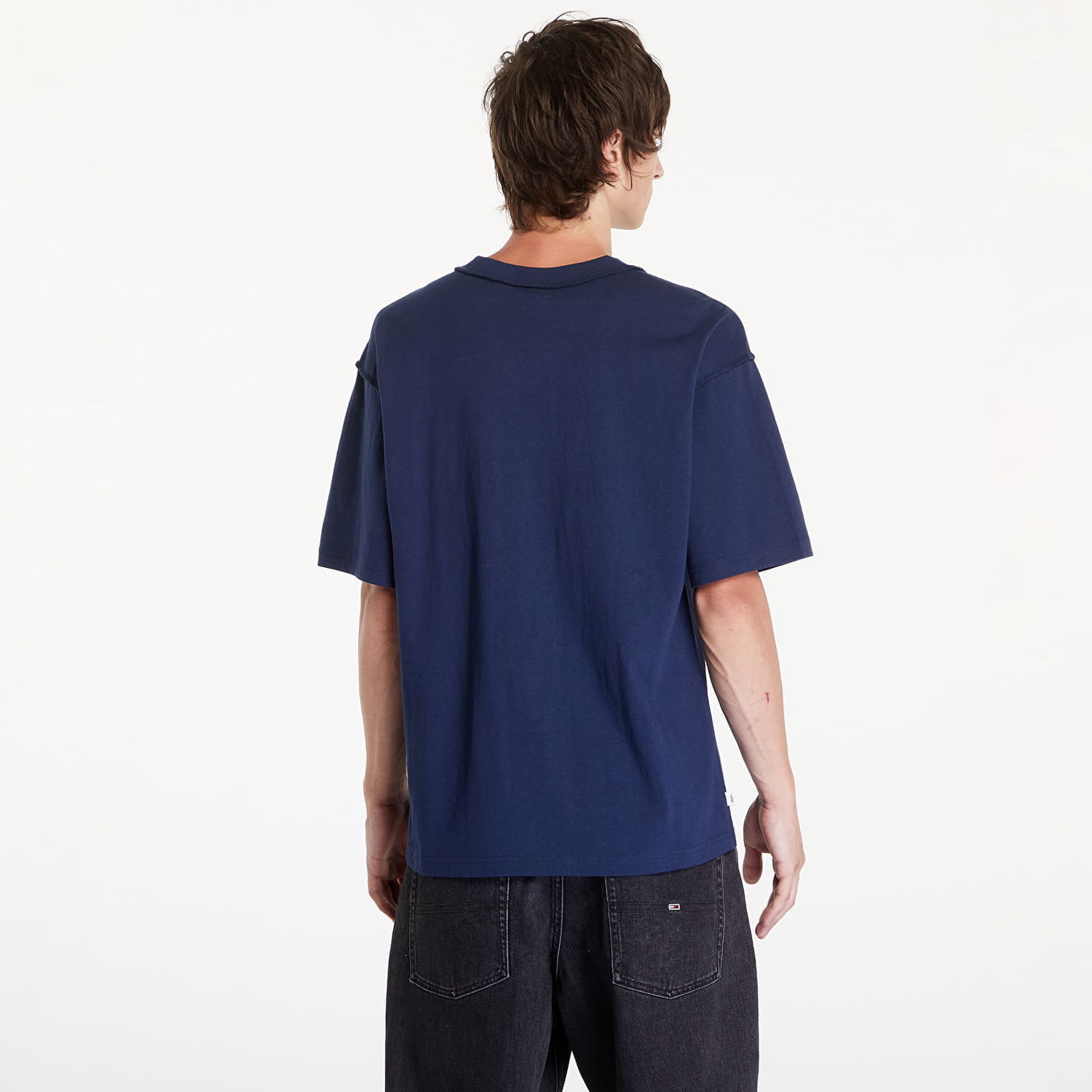 Tričko Vans LX Premium Short Sleeve T-Shirt Dress Blues Navy | VN000GBYLKZ1, 1