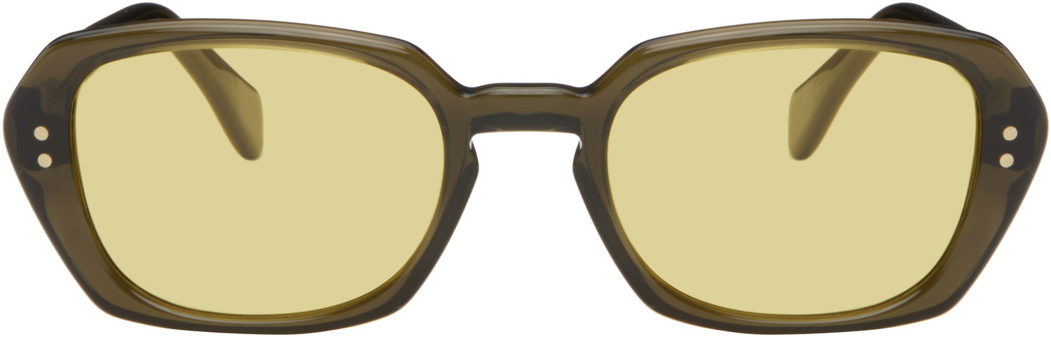 Slnečné okuliare OUR LEGACY Our Legacy Earth Sunglasses Zelené | A2258EVR, 0