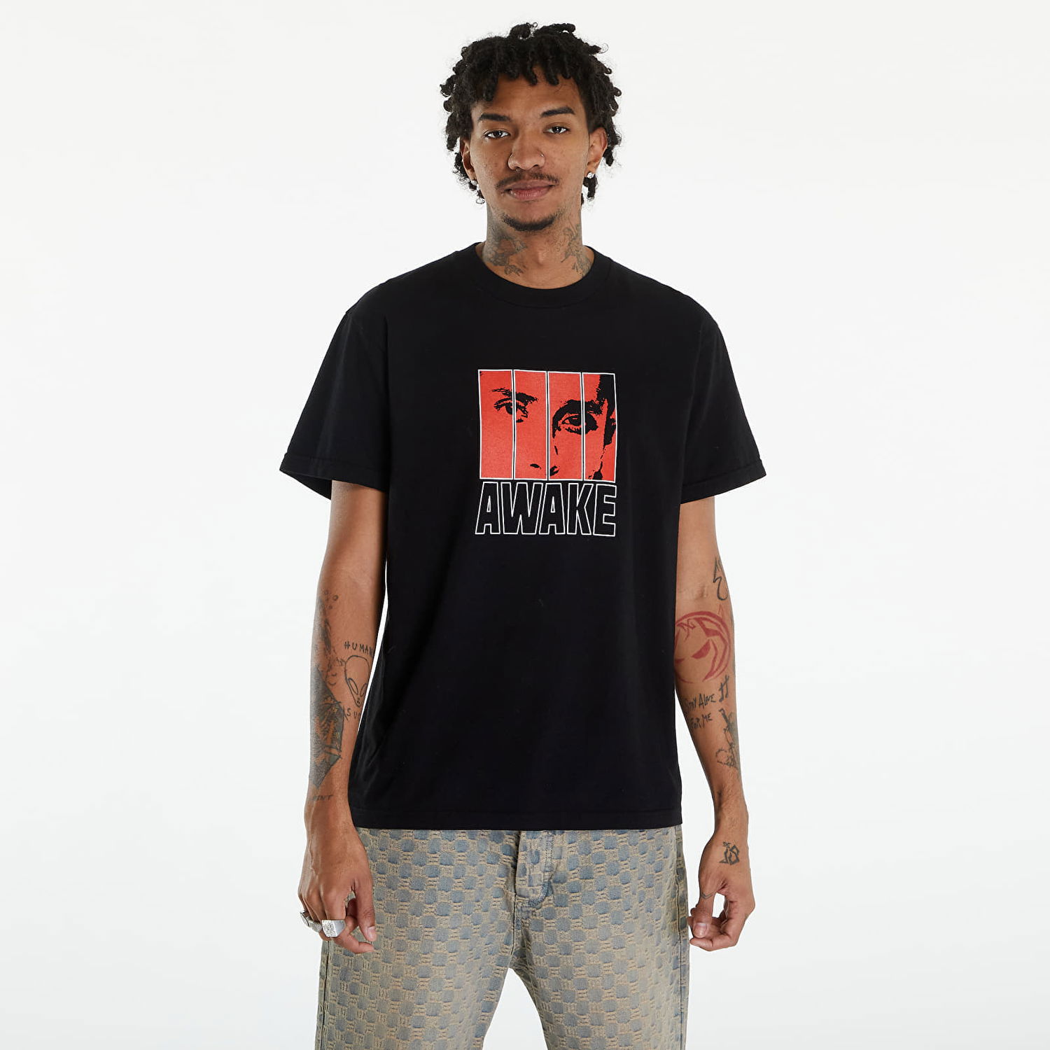 Tričko Awake NY Vegas T-Shirt Black Čierna | AWK-SP24-TS006-BLK, 0