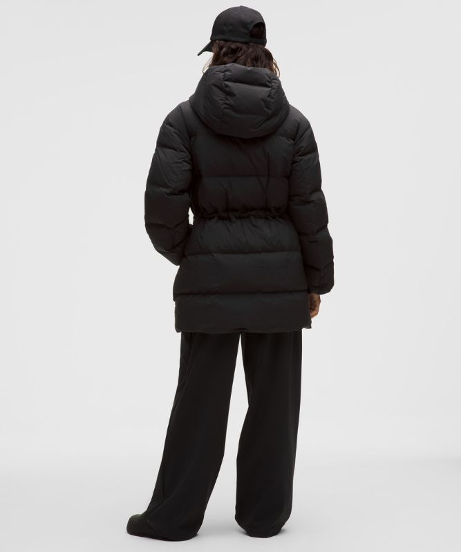 Prešívaná bunda lululemon 600-Fill-Power Down Adjustable Waist Puffer Jacket Čierna | prod20003739, 1