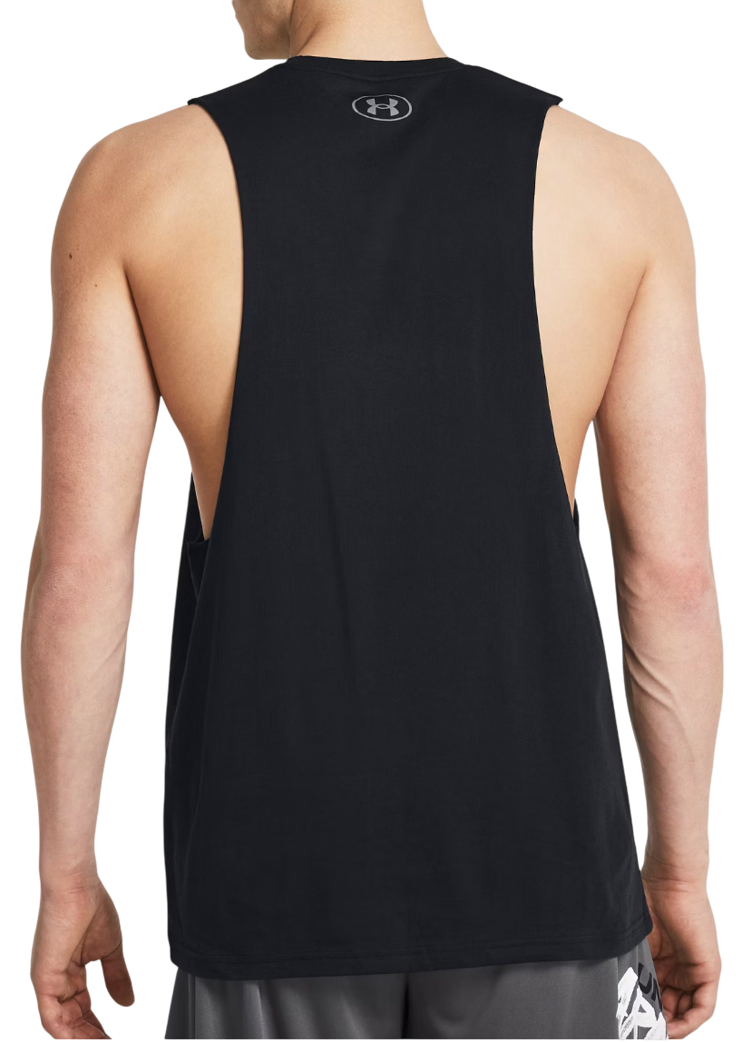 Sportstyle Left Chest Cut-Off Tank Top