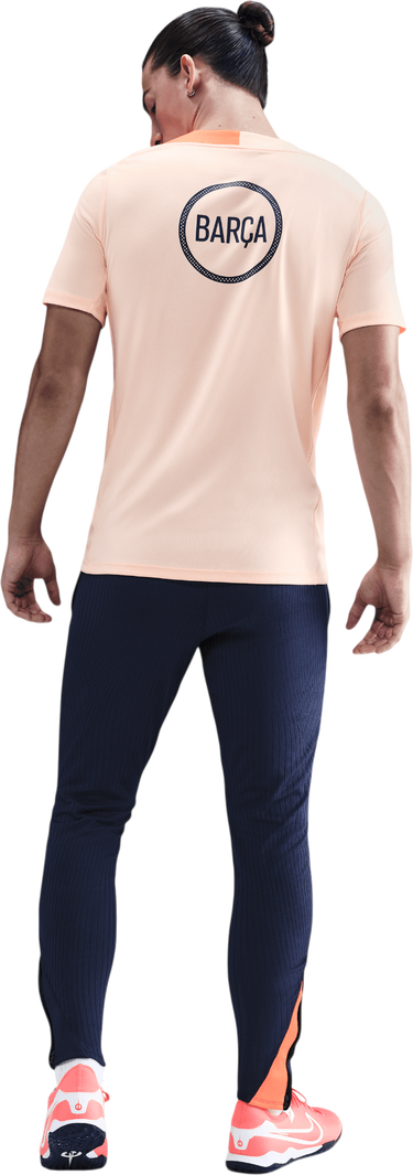 Tričko Nike FC Barcelona Strike Training Shirt Dri-FIT Total 90 Oranžová | hm3344-808, 2