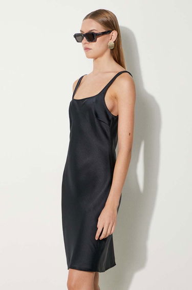 Šaty Samsoe Samsoe Samsoe Samsoe Sasunna Mini Slip Dress Čierna | F24200178, 3