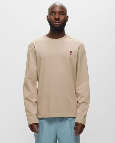 Tričko AMI Small A Heart T-Shirt Béžová | UTS205-726-265, 2