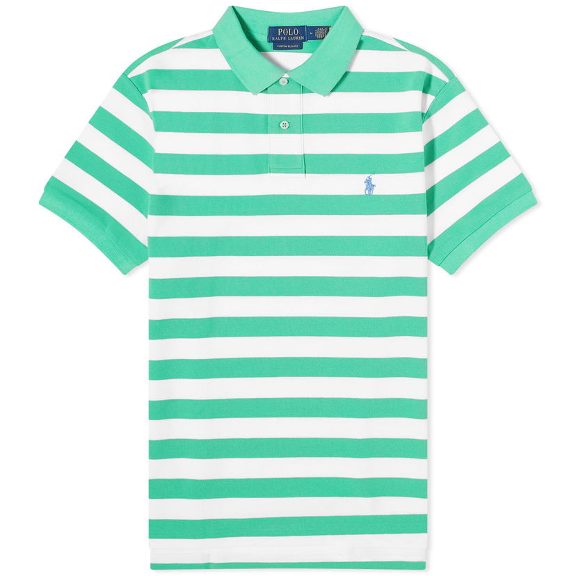 Polo tričko Polo by Ralph Lauren Bold Stripe Polo Shirt Zelené | 710934552004