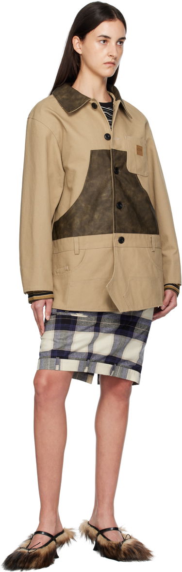 Kabáty Andersson Bell Andersson Bell Carpenter Shorts Inserted Coat Béžová | awa720w, 3