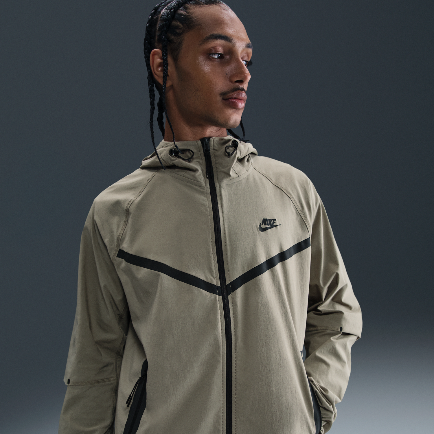 Vetrovka Nike Nike Tech Woven Jacket Zelené | HM7151-320, 0