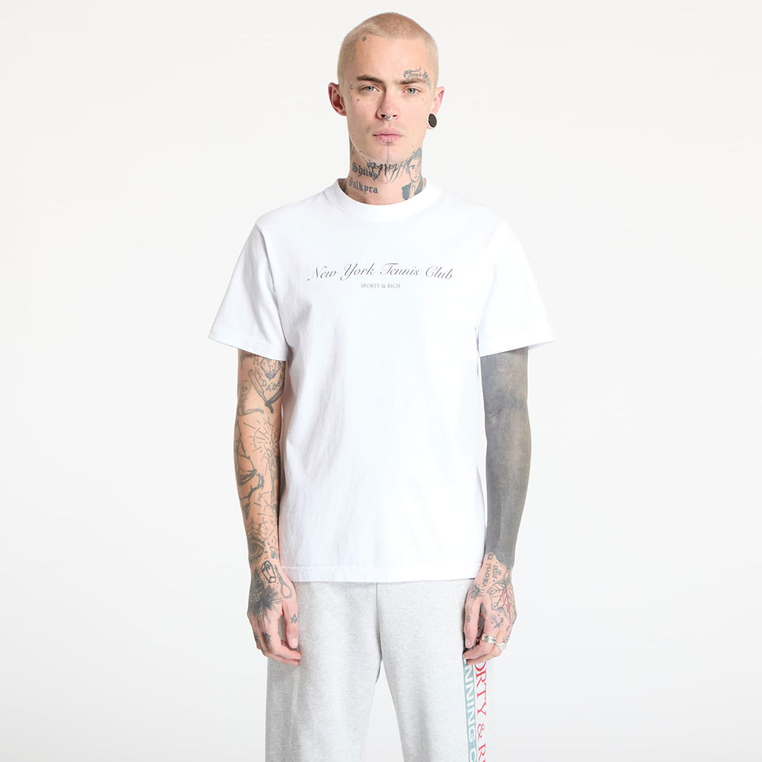 Tričko Sporty & Rich Sporty & Rich NY Health Club T-Shirt Biela | TO043514043WH01, 0