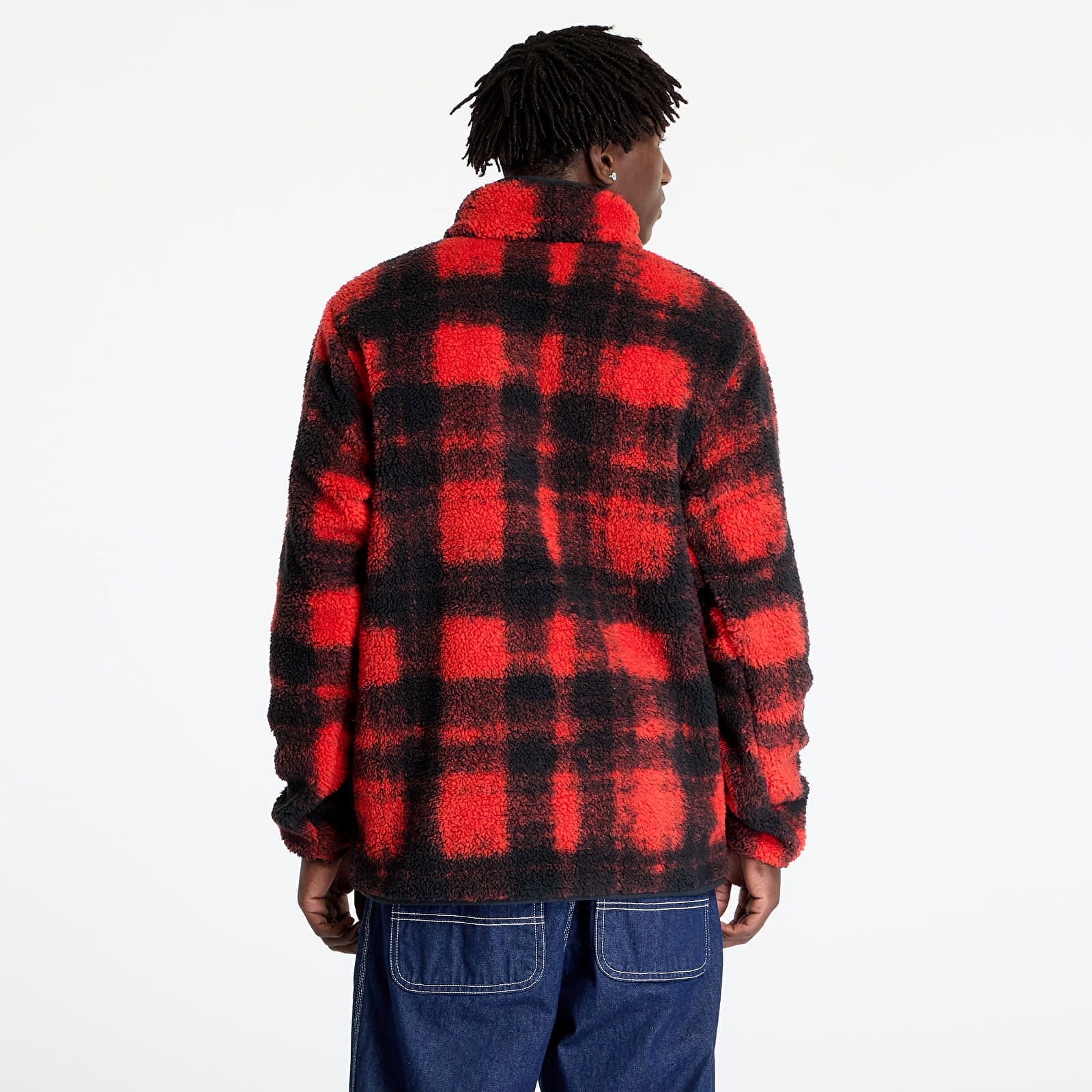 Rugged Ridge™ Half Snap Fleece Sail Red Omblur