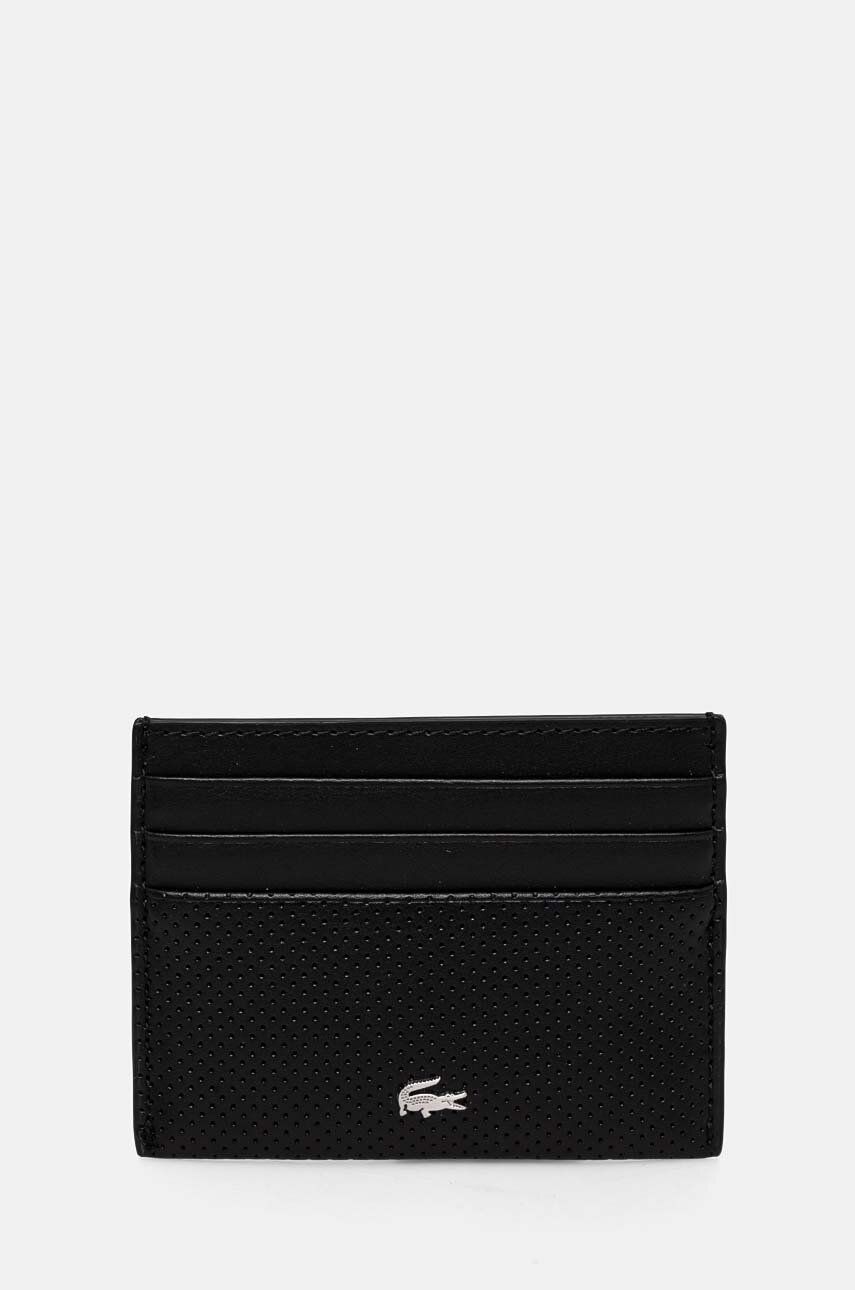 Opasok Lacoste Lacoste Card Case and Leather Belt Set Čierna | RC4092, 1