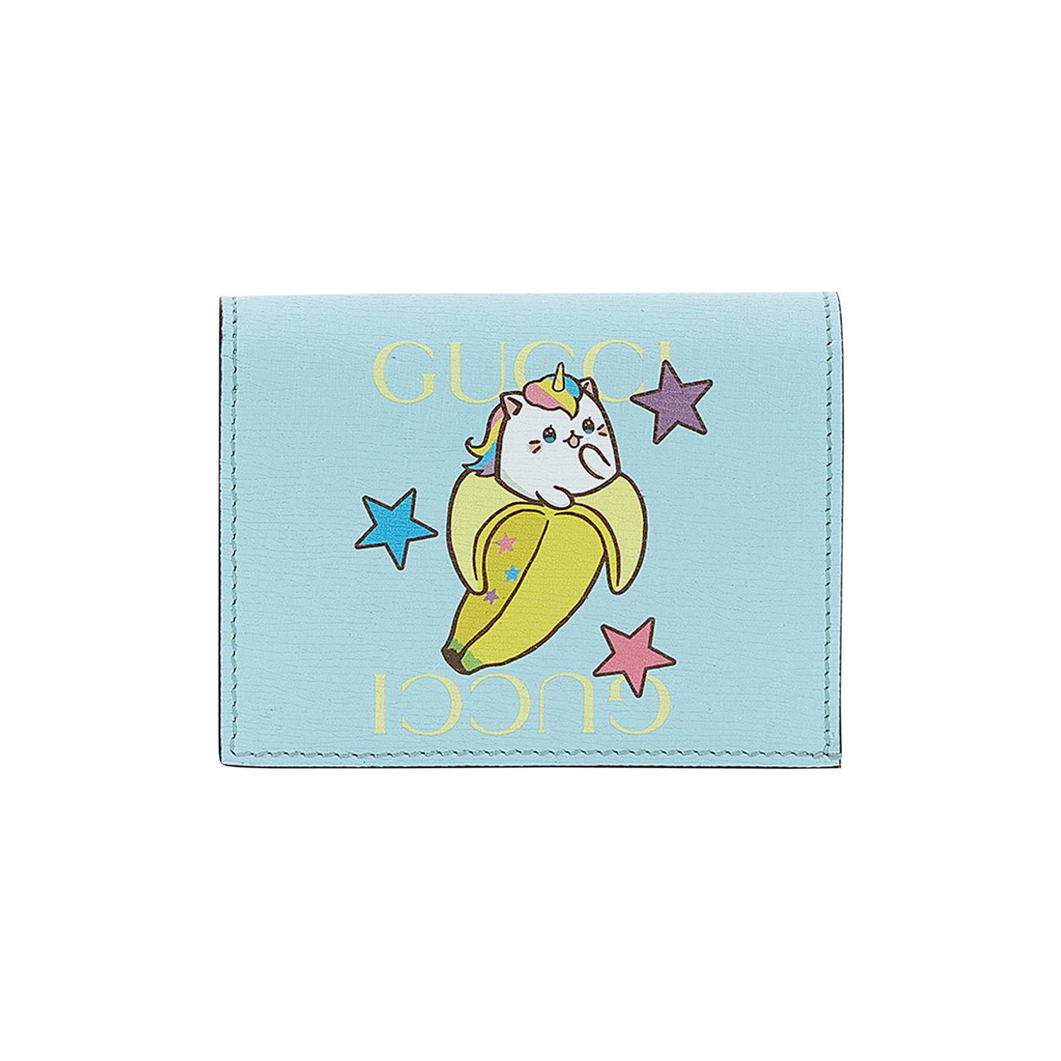 Peňaženka Gucci Bananya Card Case Modrá | 701009 U23AG 4373, 1
