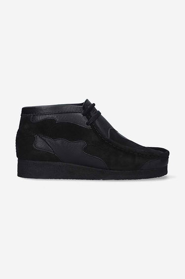 Tenisky a topánky Clarks Originals Wallabee Patch Čierna | 26163957, 0