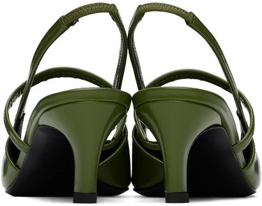 Tenisky a topánky TOTEME Sharp Slingback Pumps Zelené | 243-WAS821-LE0068, 1