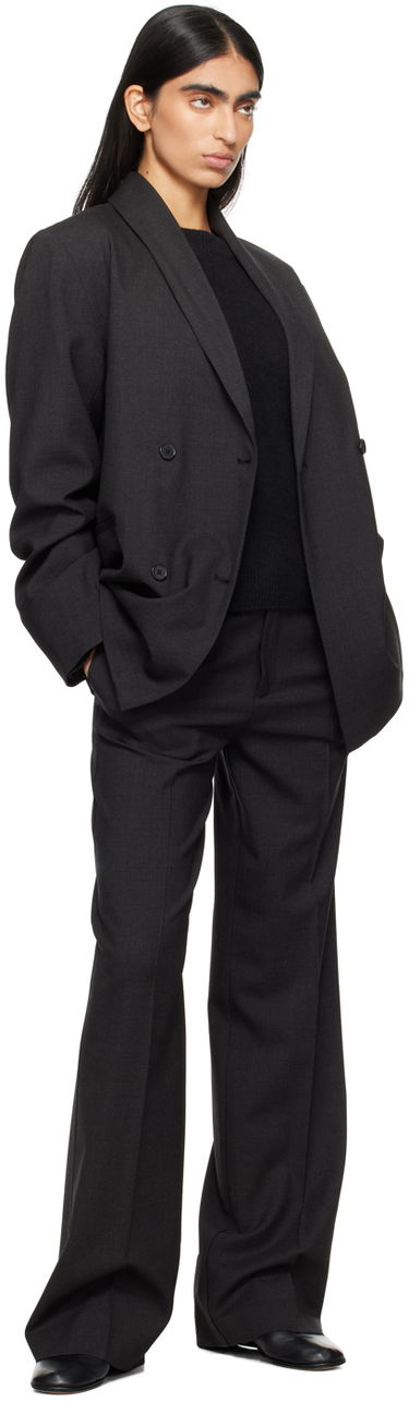 Nohavice Loulou de Saison Loulou de Saison Vys Trousers Čierna | VYS, 3