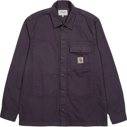Košeľa Carhartt WIP Charter Garment Dyed Shirt Fialová | I030765, 0