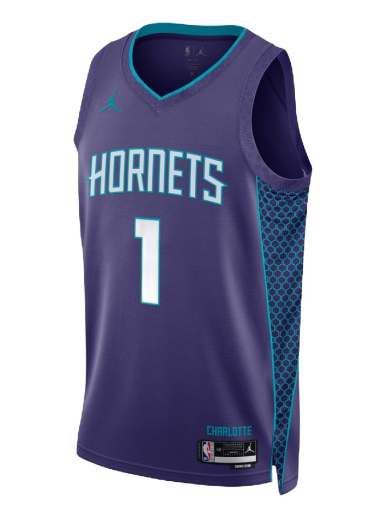 Dres Jordan Dri-FIT NBA Charlotte Hornets Statement Edition 2022 Swingman Jersey Navy | DO9520-567