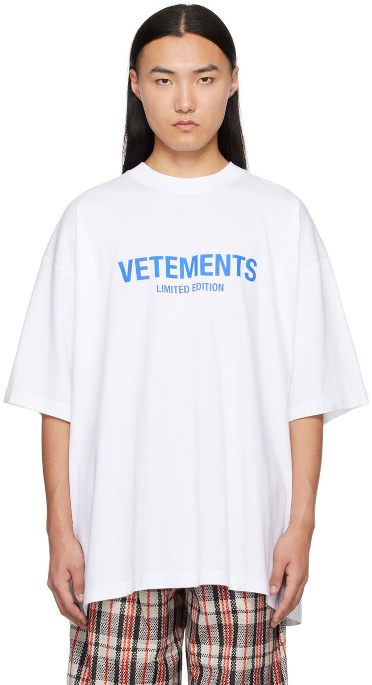 Tričko VETEMENTS 'Limited Edition' T-Shirt Biela | UE64TR800W, 0