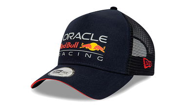 Šiltovka New Era Red Bull Racing Essential Blue A-Frame Trucker Cap Čierna | 60357194, 1