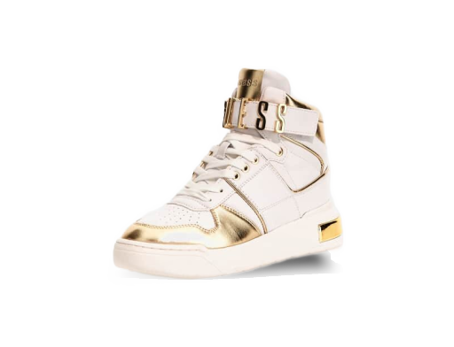 Tenisky a topánky GUESS Corten Logo High-Top Sneakers Béžová | FL5CTNELE12
