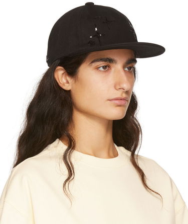 Šiltovka We11done Sequin Baseball Cap Čierna | WD-AH1-22-404-U-BK, 1
