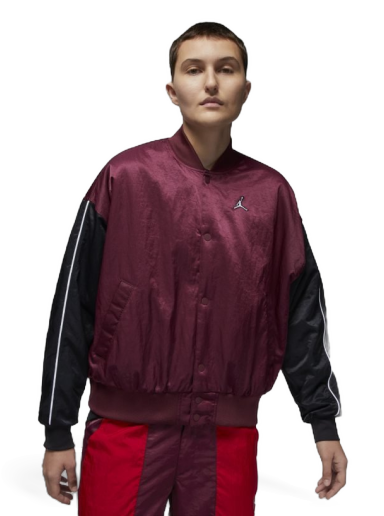 Bomber bunda Jordan Flight Renegade Jacket Vínová | DV1414-645