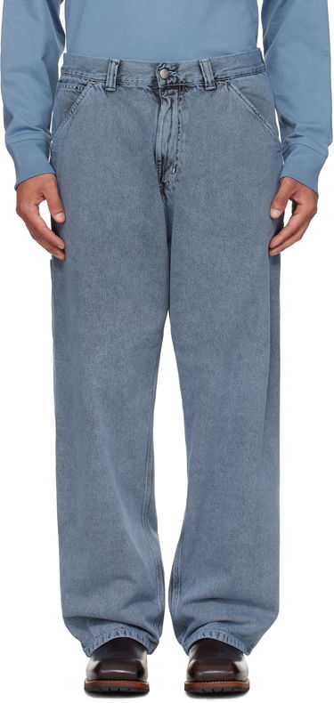 Džínsy Carhartt WIP Single Knee Jeans Modrá | I035819, 0