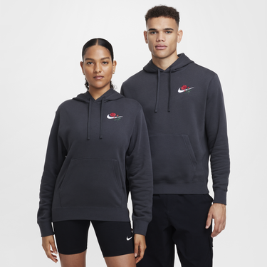 Mikina Nike Sportswear Hoodie Fleece Šedá | HQ2633-060, 2